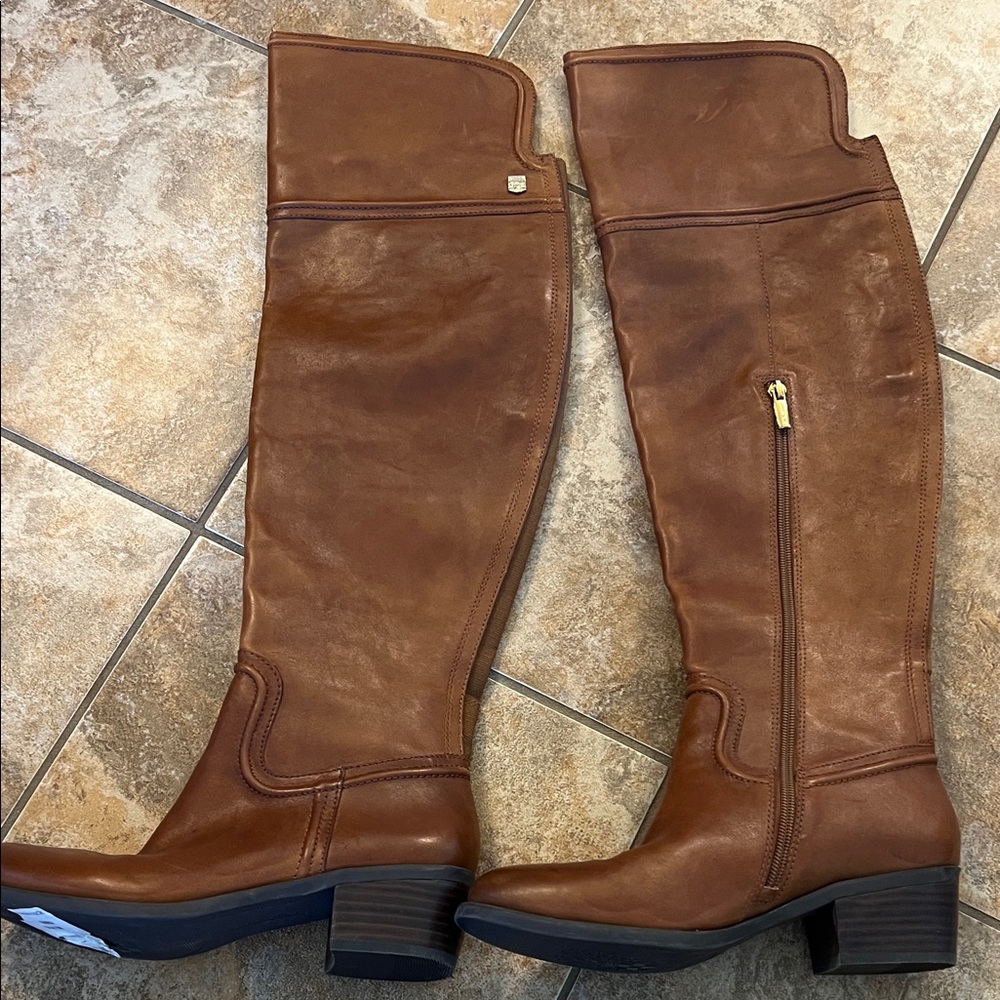 Vince Camuto Brown Over the Knee Boots